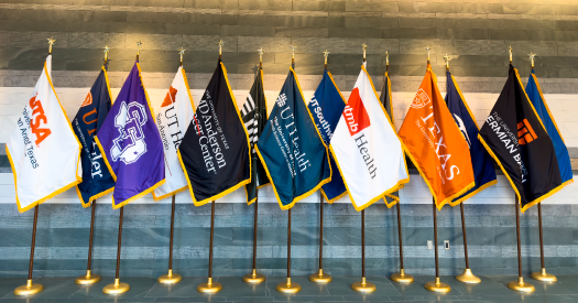 The 13 institutions of the University of Texas System involvement with Trauma Research and Combat Casualty Care Collaborative (TRC4)